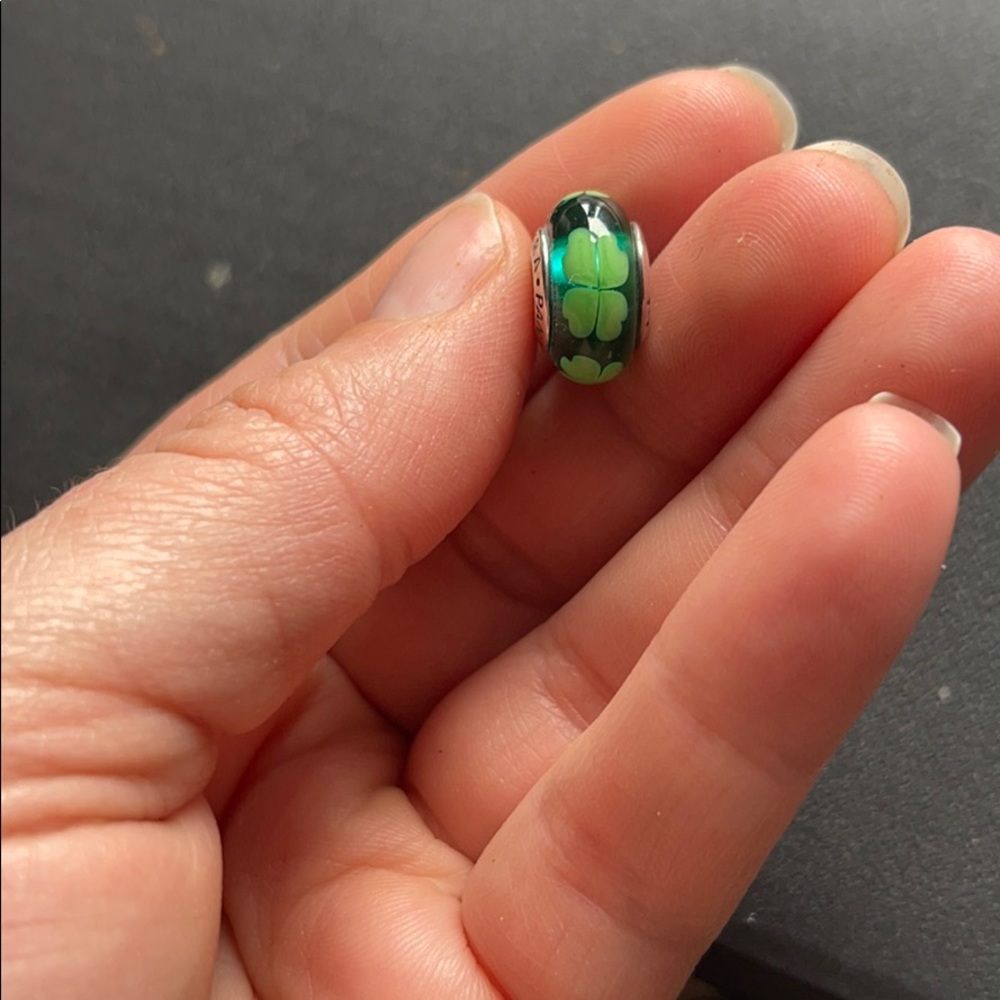 Pandora shamrock bead - st Patricks day